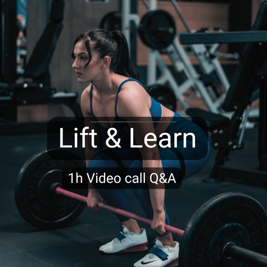 Lift & Learn: 1-on-1 Video Coaching & Q&A